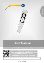 Preview for 1 page of PCE Instruments PCE-PWT 10 User Manual