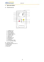 Предварительный просмотр 5 страницы PCE Instruments PCE-RT 10 Manual