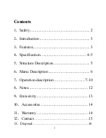 Preview for 2 page of PCE Instruments PCE-TC 29 User Manual