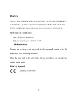 Preview for 3 page of PCE Instruments PCE-TC 29 User Manual