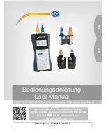 Предварительный просмотр 1 страницы PCE Instruments PCE-TDS 100 H/HS User Manual