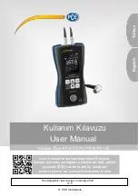 Предварительный просмотр 1 страницы PCE Instruments PCE-TG 150 User Manual