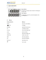 Предварительный просмотр 5 страницы PCE Instruments PCE-VA 20 Manual