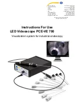 PCE Instruments PCE-VE 700 Instructions For Use Manual preview