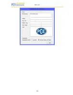 Предварительный просмотр 31 страницы PCE Instruments PCE-VM 40A Manual