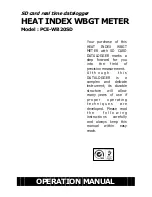 Preview for 2 page of PCE Instruments PCE-WB 20SD Manual