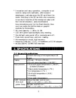 Preview for 5 page of PCE Instruments PCE-WB 20SD Manual