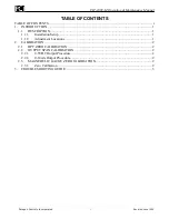 Preview for 3 page of PCI FIT-1003-M Operation & Maintenance Manual