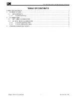 Preview for 3 page of PCI FT-1003 Operation & Maintenance Manual