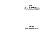 Предварительный просмотр 2 страницы PCI FX-05SC User Manual