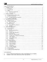 Preview for 2 page of PCI MTSE Installation, Operation & Maintenance Manual