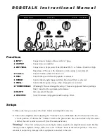 Preview for 1 page of PCI ROBOTALK Instruction Manual