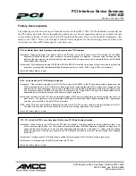 PCI S5933QE Quick Start Manual preview