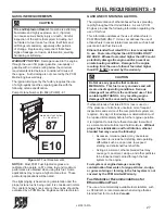 Preview for 29 page of PCM 2007 5.0L MPI Owner'S Operation And Maintenance Manual