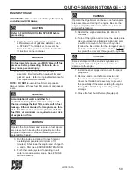 Preview for 61 page of PCM 2007 5.0L MPI Owner'S Operation And Maintenance Manual