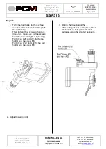 Preview for 2 page of PCM BSP513 Operating Instructions