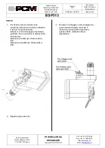 Preview for 4 page of PCM BSP513 Operating Instructions