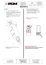 Preview for 3 page of PCM DE20-0015 Operating Instructions