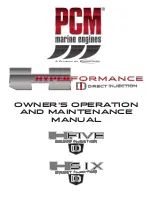 Preview for 1 page of PCM DI Catanium CES Owner'S Operation And Maintenance Manual