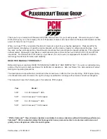 Preview for 3 page of PCM DI Catanium CES Owner'S Operation And Maintenance Manual