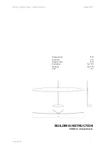 Preview for 1 page of PCM Erwin XL Ultralight Electro Building Instruction