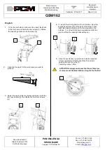 Preview for 2 page of PCM GSW162 Operating Instructions