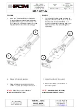 Предварительный просмотр 1 страницы PCM MSC-507-2 Series Operating Instructions