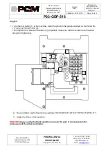 Preview for 2 page of PCM P03-GDF-516 Operating Instructions