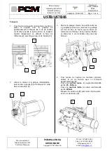 Предварительный просмотр 1 страницы PCM U57B Operating Instructions Manual