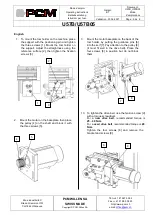 Предварительный просмотр 5 страницы PCM U57B Operating Instructions Manual