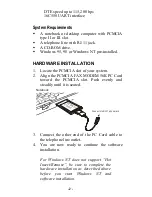 Preview for 5 page of PCMCIA 56K Quick Installation Manual