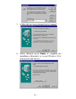 Preview for 8 page of PCMCIA 56K Quick Installation Manual