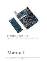 PCS Electronics MAXPRO5015+ v2 Manual preview