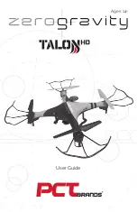 PCT Brands ZeroGravity Talon HD User Manual предпросмотр