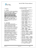 Preview for 4 page of PCTEL IBflex Hardware Reference Manual