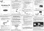 PCTV Systems Broadway TD Quick Installation Manual предпросмотр