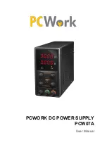 PCWork PCW07A User Manual preview