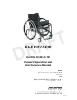 PDG Mobility Evelation Owner'S Operation Manual preview