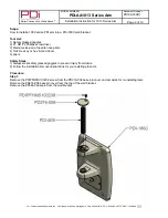 Предварительный просмотр 2 страницы PDi 1013 Series Installation Instruction