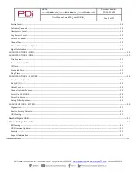 Предварительный просмотр 3 страницы PDi medTAB14D User Manual