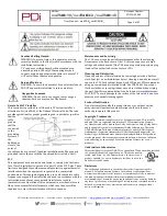 Предварительный просмотр 4 страницы PDi medTAB14D User Manual