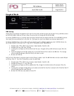 Preview for 9 page of PDi medTV SMART A Series Quick Start Manual