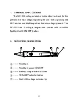 Preview for 3 page of PDi NC-120 Operation Manual