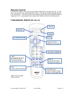 Preview for 6 page of PDi P10LCD PERSONA 10 Service Manual