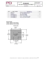 Preview for 2 page of PDi PD168-242 Installation Instructions