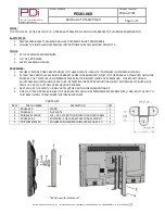 PDi PD181-660 Manual preview