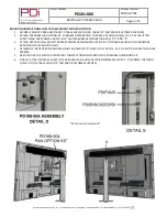 Предварительный просмотр 2 страницы PDi PD181-660 Manual