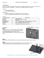 Preview for 3 page of PDi PD251-037 Quick Start Manual