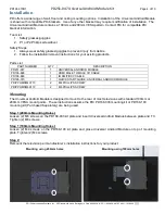 Preview for 4 page of PDi PD251-047 Quick Start Manual