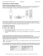 Предварительный просмотр 15 страницы PDi PD295-001 Installation And Operating Instructions Manual